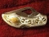 elk ivory sterling silver knife
